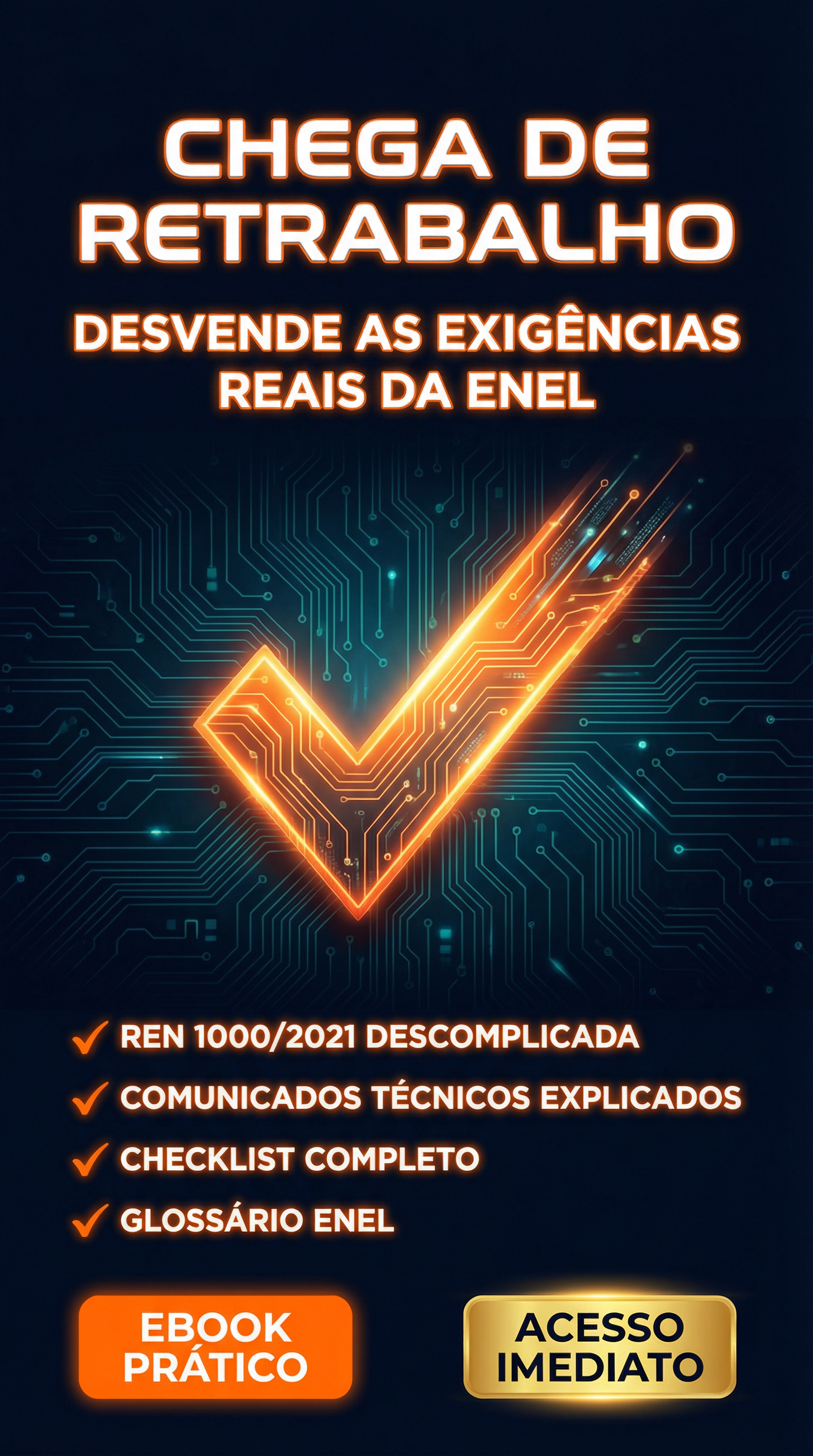 Ebook Chega de Retrabalho